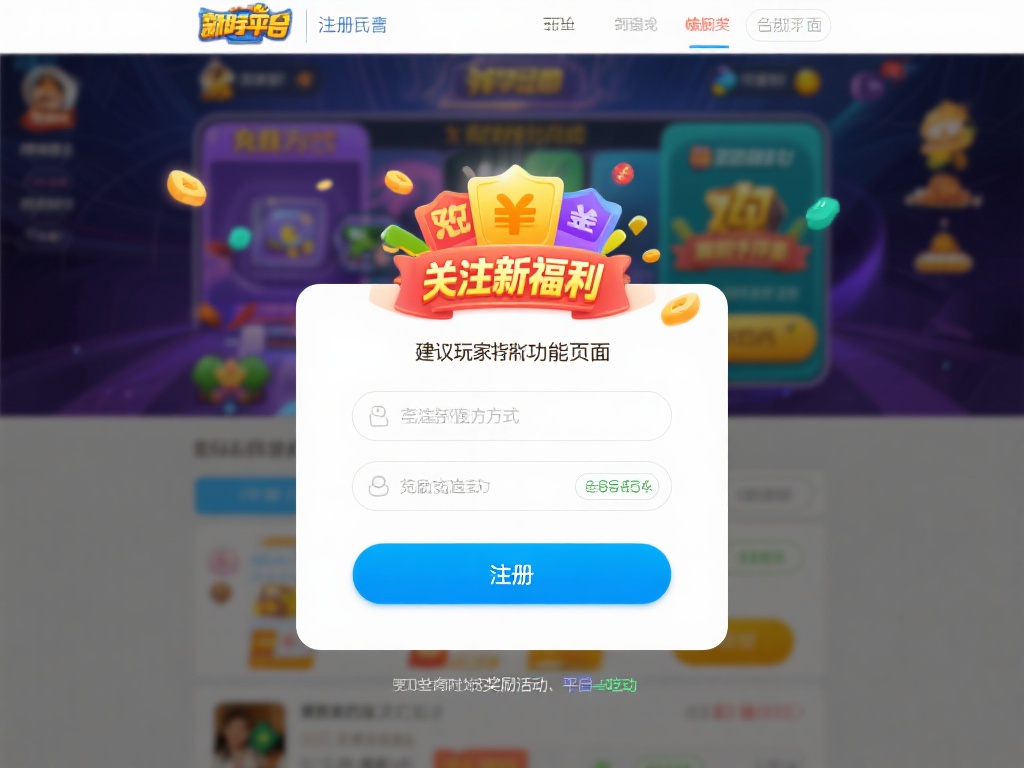 注册完成后，建议玩家熟悉各功能页面，如充值方式和奖