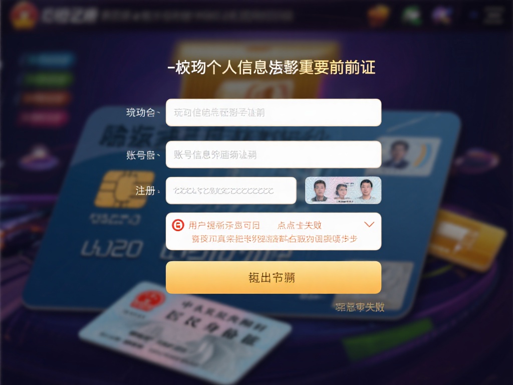 核对个人信息是否完整正确
玩家往往会忽略一个重要